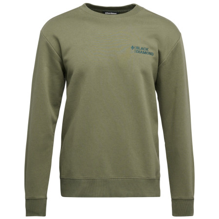 Black Diamond M Mini Stacked Crewneck férfi pulóver