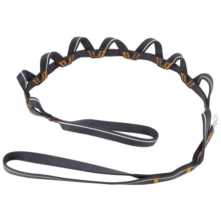 Camp Daisy Twist Standard - Grey pozicionáló kötél fekete