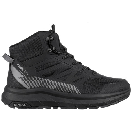 Bennon FJORD BAREFOOT+ O6 trekking cipő fekete Black