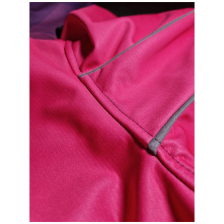 WAMU Mozaika purple gyerek softshell kabát