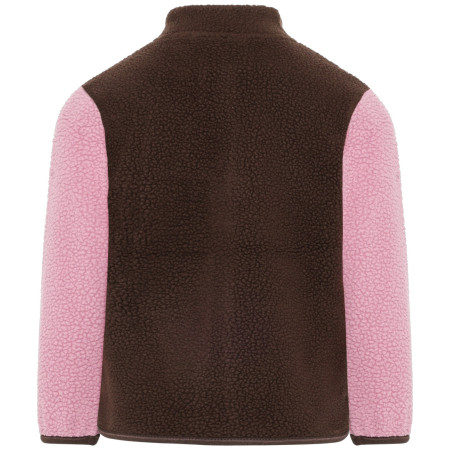 Didriksons Anten Kids Fullzip 2 Oyster Pink gyerek pulóver