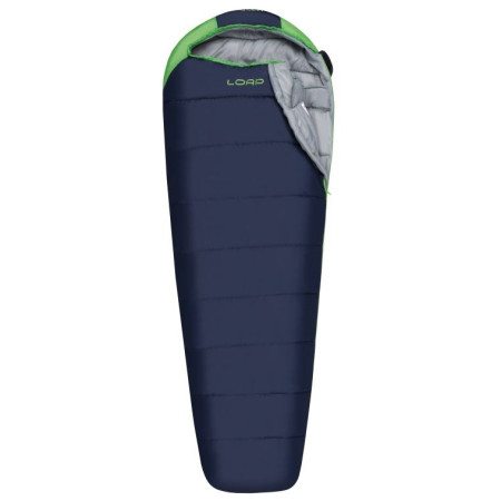 Hálózsák Loap Tasman fekete/zöld