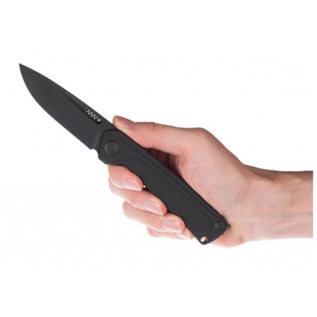 Acta non verba Z200 DLC/Plain Edge, G10/Lock Black zsebkés