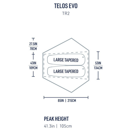 Sea to Summit Telos Evo Bikepack Tent - TR2 sátor