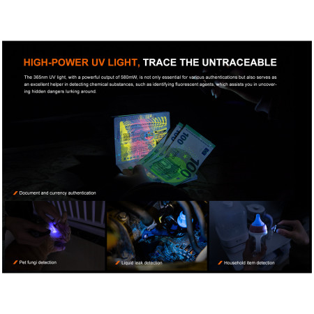 Fenix E06R zseblámpa