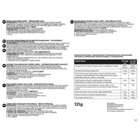 Summit to Eat Thai Green Curry 121g szárított étel