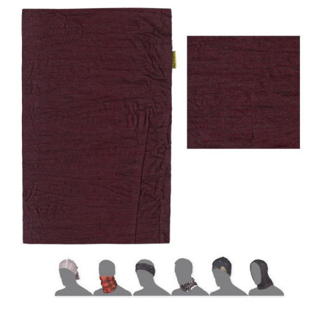 Multifunkciós sál Sensor Merino Air lila