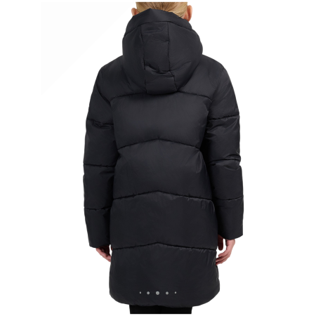 4F Down Jacket F0921 Deep Black lány télikabát