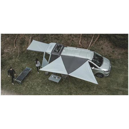 Easy Camp Lom Tri Canopy II. árnyékoló - kifeszített sátorponyva