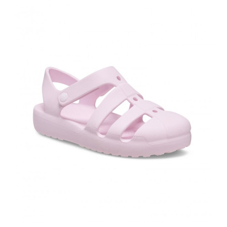 Crocs Classic Fisherman Pink Milk gyerek szandál rózsaszín Pink Milk