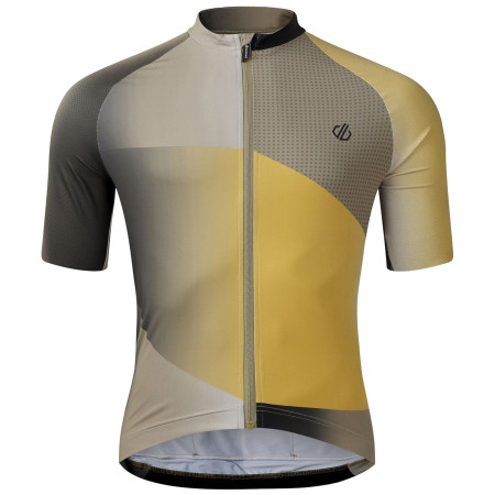 Dare 2b Lightning Short Sleeve Printed Jersey férfi kerékpáros mez zöld/szürke BoaGradPrint