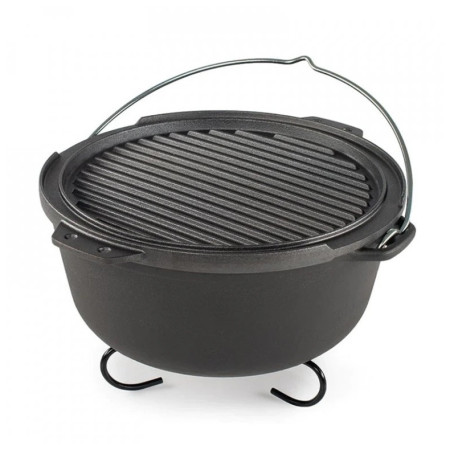 GSI Outdoors Guidecast Griddle 300 mm öntöttvas rostély