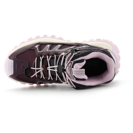 Alpine Pro Atego Purple gyerek magasszárú túracipő