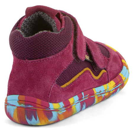 Froddo Barefoot Tex Fun Autumn Fuxia gyerek barefoot cipők egész éves használatra