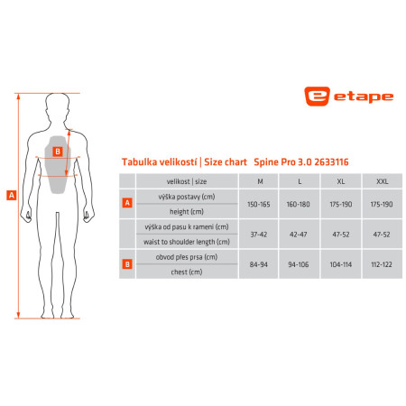 Etape Spine Pro 3.0 gerincvédő