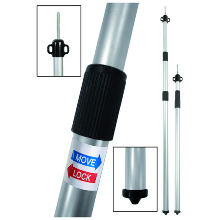 Bo-Camp Teleszkópos sátorrúd 93 -23 kiállított termék