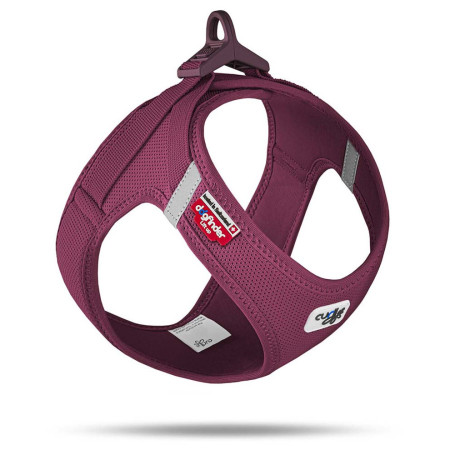 Curli Vest Clasp Air-Mesh kutyahám lila Ruby