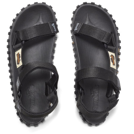 Gumbies Scrambler Sandals - Black szandál