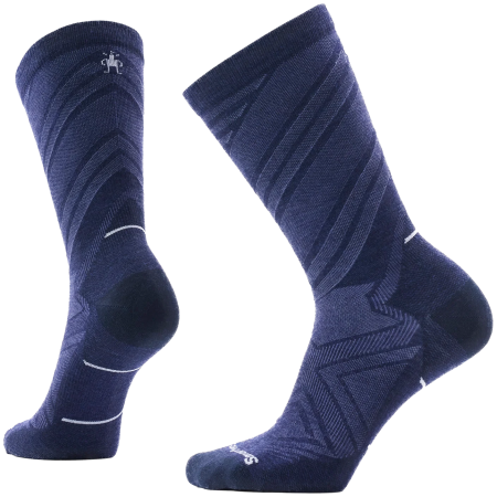 Smartwool Women's Run Zero Cushion Crew Socks zokni kék