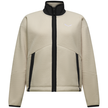 Salewa Fanes Jacket Fz W női pulóver fehér oatmeal