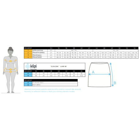 Kilpi Lian-W női szoknya