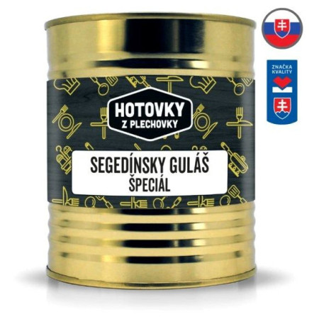 Hotovky z plechovky Szegedi gulyás speciál 800 g főétel