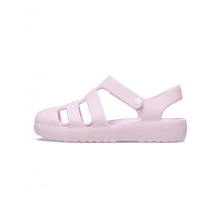 Crocs Classic Fisherman Pink Milk gyerek szandál