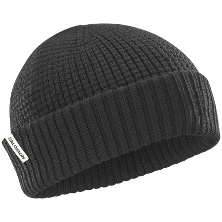 Salomon Docker Beanie U sapka fekete DEEP BLACK