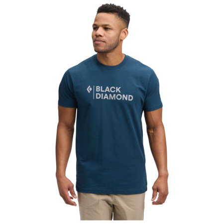 Black Diamond M Mini Stacked Ss Tee férfi póló