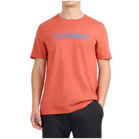 4F Tshirt M3572 férfi póló korall Coral