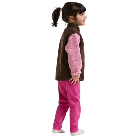 Didriksons Anten Kids Fullzip 2 Oyster Pink gyerek pulóver