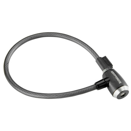 Kryptonite KryptoFlex 1265 Key Cable kerékpár lakat fekete Black