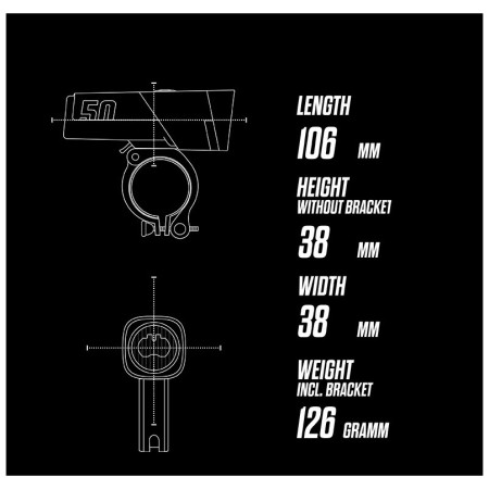 Sigma Aura 50 első lámpa