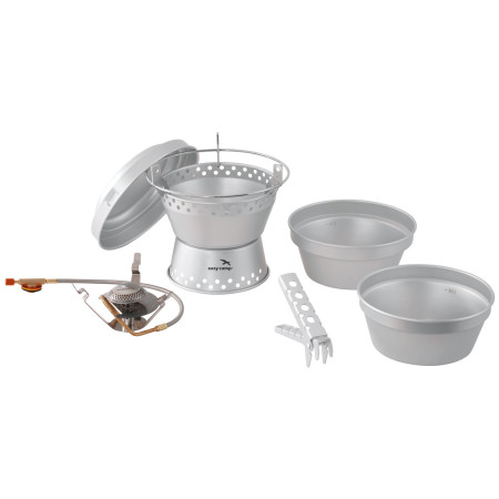 Easy Camp Storm Cooker & Stove set edény és tűzhely szett ezüst