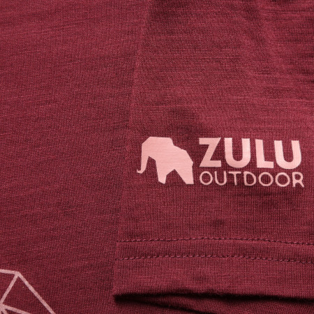 Zulu Merino 160 Short Heart női póló