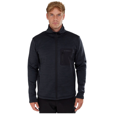 Fundango Revolution Fleece Jacket férfi funkcionális pulóver sötétszürke antracit