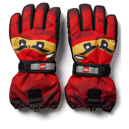 Lego Wear Lwagan 807 Red gyerek kesztyű piros Red