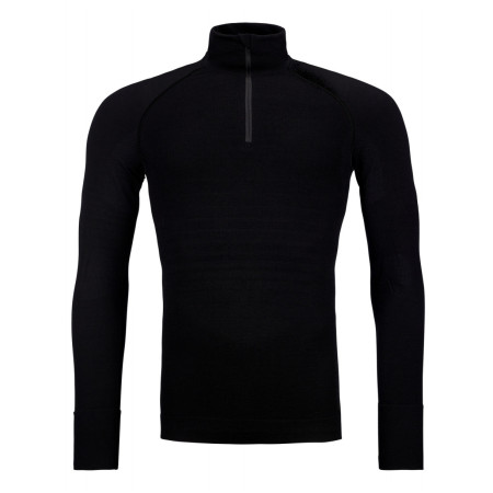 Férfi funkciós pulóver Ortovox 230 Competition Zip Neck fekete