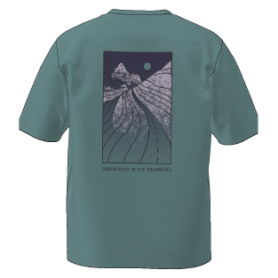 Salewa Eagle Sunset Loose T-Shirt M férfi funkcionális póló