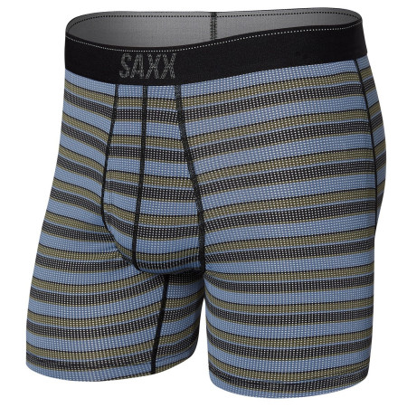 Saxx Quest Quick Dry Mesh Boxer Brief Fly Solar boxeralsó szürke