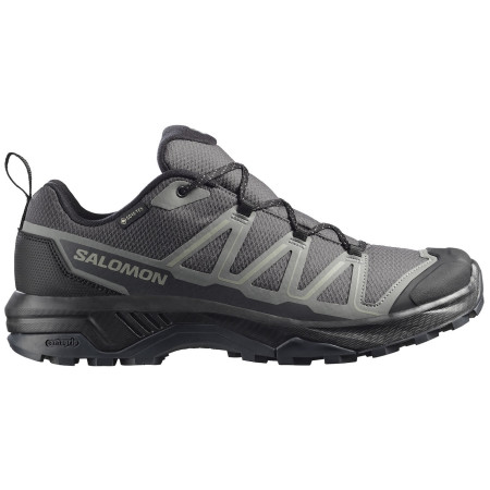 Salomon Exraise Gtx férfi túracipők szürke Asphalt / Sedona Sage / Black