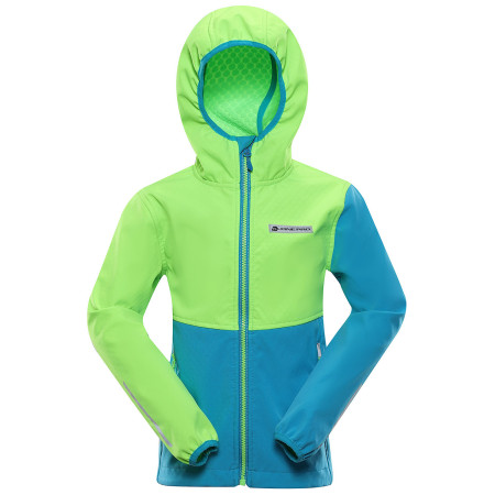 Alpine Pro Grolo gyerek dzseki kék/zöld