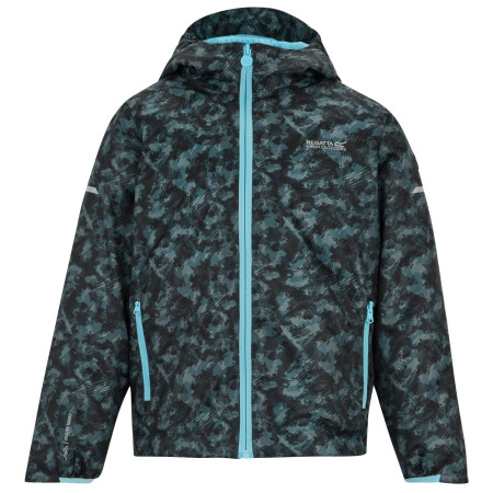 Regatta Printed Lever II ChiBluScCamo gyerek dzseki sötétkék ChiBluScCamo