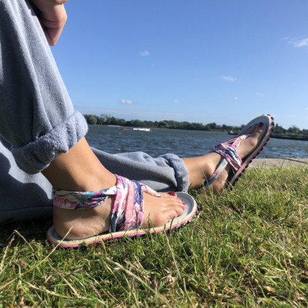 Gumbies Slingback Mint & Pink női szandál