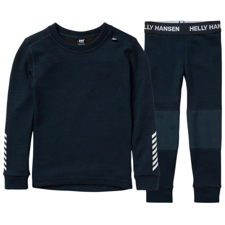 Helly Hansen K Lifa Merino Set Navy gyerek funkcionális szett sötétkék 596 Navy