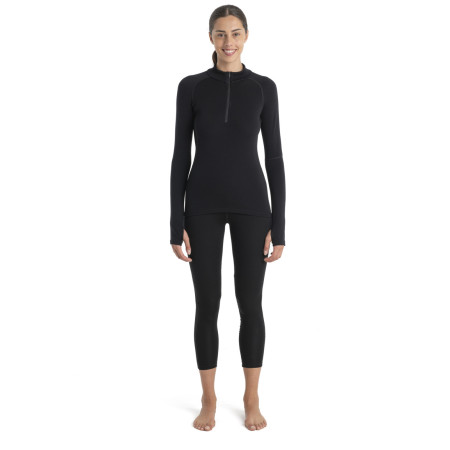 Icebreaker Women 300 MerinoFine™ Polar LS Half Zip női funkcionális felső