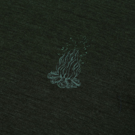 Zulu Merino Fire 160 Short Comfy férfi póló