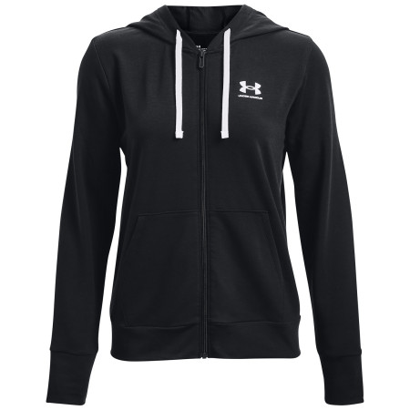 Under Armour Rival Terry FZ Hoodie női pulóver fekete
