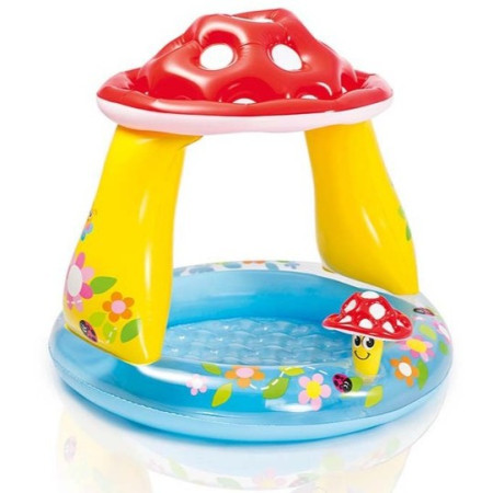 Úszómedence Intex Mushroom Baby Pool 57114NP kevert színek