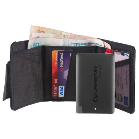 Pénztárca LifeVenture Rfid Charger Wallet with power